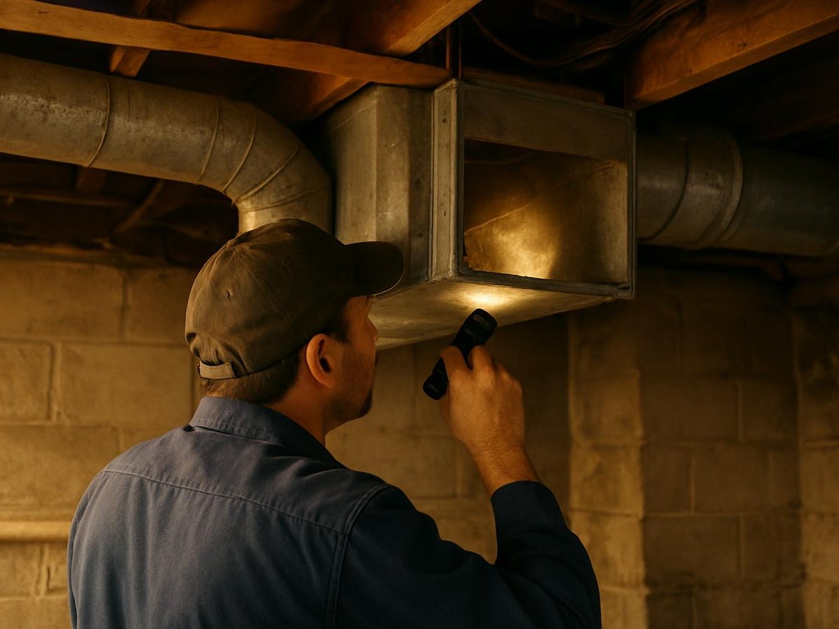 Green Oak Air Duct Services work in New Braunfels